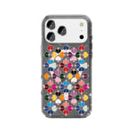 Glittering Crystal Red Heart Pattern Magnetic Phone Case, For iPhone 18 Pro / 17 Pro, For iPhone 18 Pro Max / 17 Pro Max