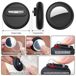 XDcase 4pcs Silicone Waterproof Protective Case with Pin, 4PCS (Black White Blue Green), 4PCS (Red Pink Purple Transparent)