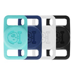 XDcase 4pcs Pet Collar Design Waterproof Silicone Protective Case, 4PCS (Black White Blue Green), 4PCS (Pink Red Purple Yellow)