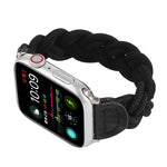 Elastic Woven Watchband For Apple Watch Series 6 & SE & 5 & 4 40mm / 3 & 2 & 1 38mm, 160mm