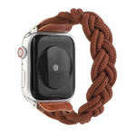 Elastic Woven Watchband For Apple Watch Series 6 & SE & 5 & 4 40mm / 3 & 2 & 1 38mm, 160mm