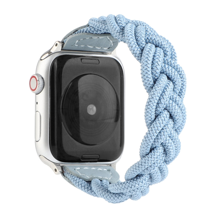Elastic Woven Watchband For Apple Watch Series 6 & SE & 5 & 4 40mm / 3 & 2 & 1 38mm, 160mm