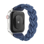 Elastic Woven Watchband For Apple Watch Series 6 & SE & 5 & 4 40mm / 3 & 2 & 1 38mm, 160mm