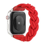 Elastic Woven Watchband For Apple Watch Series 6 & SE & 5 & 4 40mm / 3 & 2 & 1 38mm, 160mm