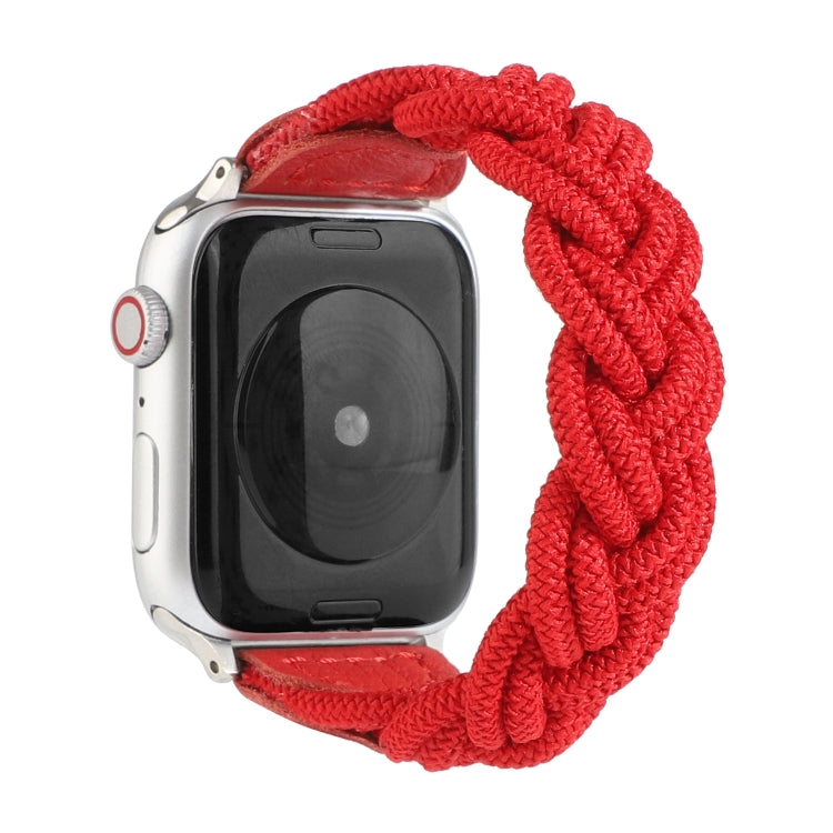 Elastic Woven Watchband For Apple Watch Series 6 & SE & 5 & 4 40mm / 3 & 2 & 1 38mm, 160mm