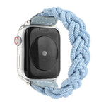 Elastic Woven Watchband For Apple Watch Series 6 & SE & 5 & 4 44mm / 3 & 2 & 1 42mm, 160mm