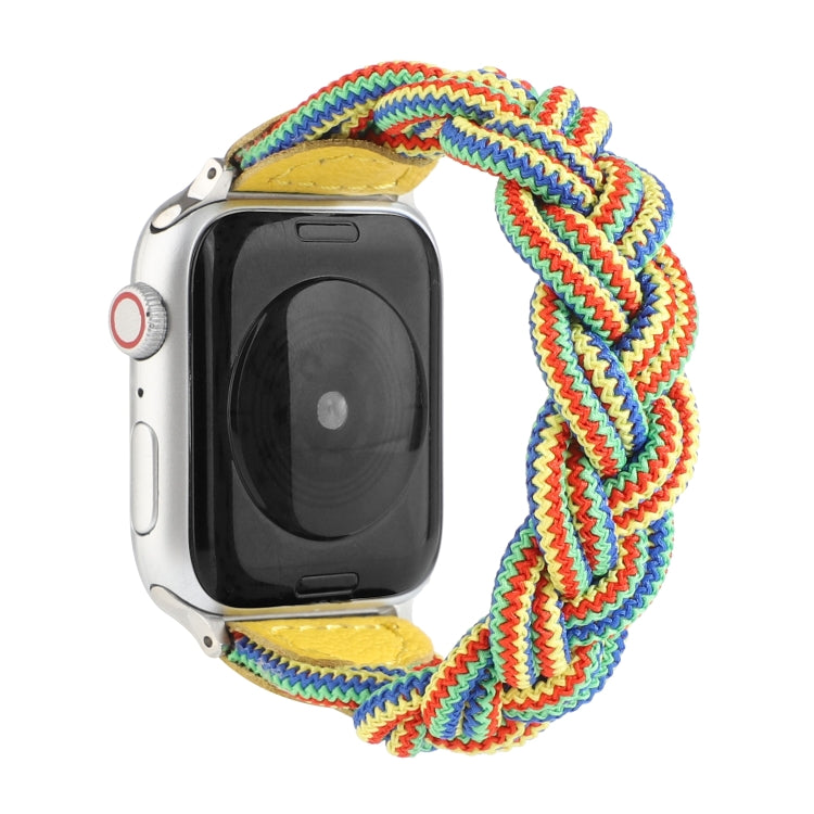 Elastic Woven Watchband For Apple Watch Series 6 & SE & 5 & 4 44mm / 3 & 2 & 1 42mm, 160mm