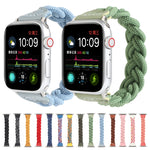 Elastic Woven Watchband For Apple Watch Series 6 & SE & 5 & 4 44mm / 3 & 2 & 1 42mm, 160mm