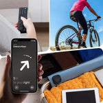غطاء واقي بتصميم بطاقة لاصقة خلفية من قماش مرن XDcase، لجهاز AirTag الجيل الثاني / الجيل الأول