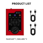 DEBRA GBA Live Recording Mini Sound Card