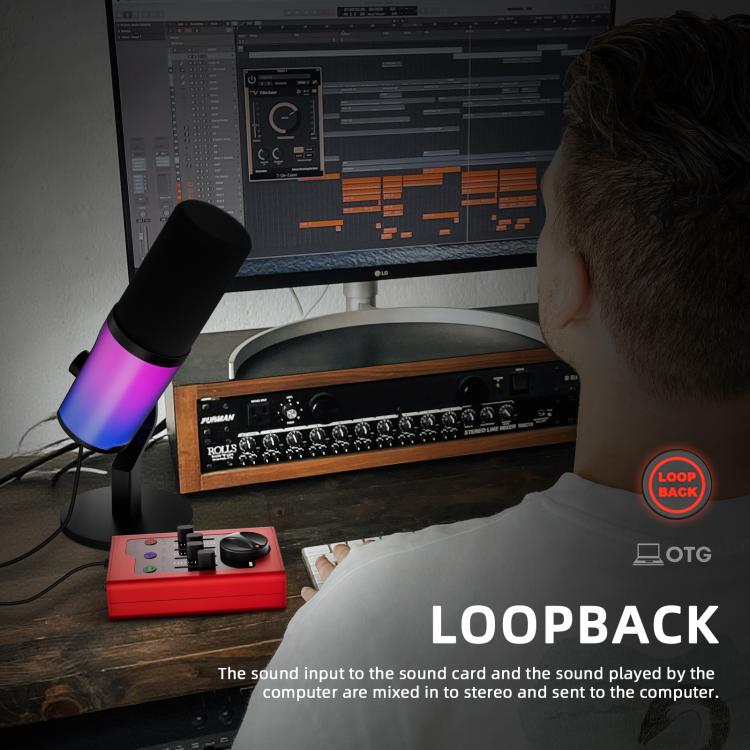 DEBRA GBA Live Recording Mini Sound Card