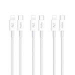 مجموعة كابلات بيانات TOTU GTZB01-PD سلسلة 27 واط Type-C إلى 8 Pin، الطول: 0.5 متر + 1 متر + 2 متر