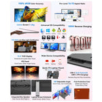 Blackview DCM8 Pro 15.3-inch Dual-Screen Portable Extension Monitor for 14-17.3 inch Laptops