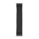 Nylon + Leather Braided Watchband For Apple Watch Series 6 & SE & 5 & 4 40mm / 3 & 2 & 1 38mm, S, M, L