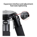 BEXIN ST424C Rugged Camcorder Photographic Carbon Fiber Big Tripod, Max Tube: 40mm, ST424C