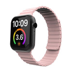 Magnetic Loop Watchband For Apple Watch Series 6 & SE & 5 & 4 40mm / 3 & 2 & 1 38mm, For Apple Watch Series 8&7 41mm / SE 2&6&SE&5&4 40mm / 3&2&1 38mm, For Apple Watch Series 7 41mm / 6 & SE & 5 & 4 40mm / 3 & 2 & 1 38mm