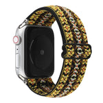 Ethnic Style Buckle Watchband For Apple Watch Series 6 & SE & 5 & 4 40mm / 3 & 2 & 1 38mm, For Apple Watch Series 7 41mm / 6 & SE & 5 & 4 40mm / 3 & 2 & 1 38mm