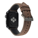 Litchi Texture Genuine Leather Watchband For Apple Watch Series 6 & SE & 5 & 4 40mm / 3 & 2 & 1 38mm, For Apple Watch Series 7 41mm / 6 & SE & 5 & 4 40mm / 3 & 2 & 1 38mm