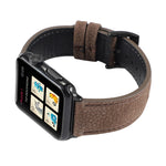 Litchi Texture Genuine Leather Watchband For Apple Watch Series 6 & SE & 5 & 4 40mm / 3 & 2 & 1 38mm, For Apple Watch Series 7 41mm / 6 & SE & 5 & 4 40mm / 3 & 2 & 1 38mm