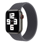 Single-turn Woven Pattern Silicone Watchband For Apple Watch Series 6 & SE & 5 & 4 44mm / 3 & 2 & 1 42mm, S, M, L