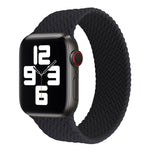 Single-turn Woven Pattern Silicone Watchband For Apple Watch Series 6 & SE & 5 & 4 44mm / 3 & 2 & 1 42mm, S, M, L
