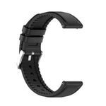 20mm Silicone Leather Replacement Strap Watchband for Samsung Galaxy Watch 3 41mm, For Samsung Galaxy Watch 3 41mm