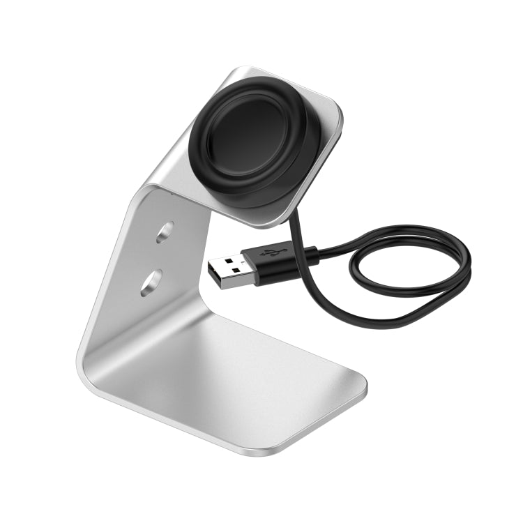 For Samsung R500 / Galaxy Watch 3 Universal Aluminum Alloy Magnetic Charger Holder with Chip Protection, Support Fast Charging, For Samsung R500