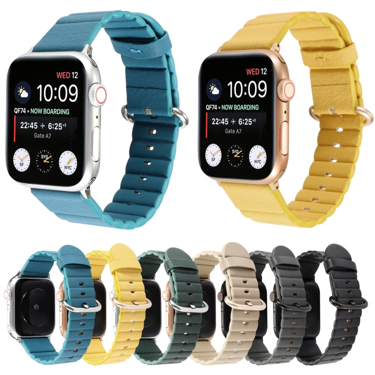 Loop Stripes Replacement Strap Watchband with Iron Buckle, For Apple Watch Series 7  41mm / & 6 & SE & 5 & 4 40mm, For Apple Watch Series  7  45mm / & 6 & SE & 5 & 4 44mm