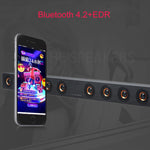 D90 Subwoofer Wooden Bluetooth 4.2 Speaker with Remote Control, Support TF Card & 3.5mm AUX Coaxial & Optical Fiber & U Disk, D90+ Subwoofer