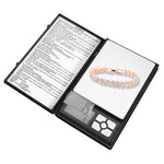 MH-1108 Notebook Shape High Precision Electronic Diamond Gold Jewelry Scale  (0.01g~500g), Excluding Batteries, MH-1108 500g