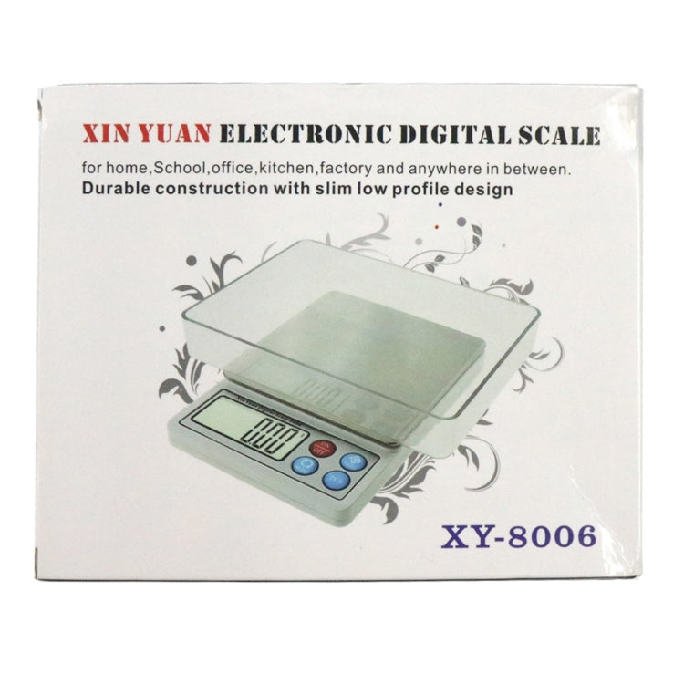 XY-8006 600g x 0.01g 2.2 inch LCD Professional Portable Digital Gold Jewellery Scale, XY-8006 600g x 0.01g