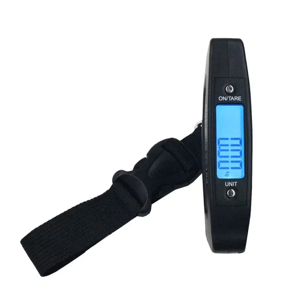 A09 50kg x 10g Handheld Digital Electronic Luggage Belt Scale Balance ...