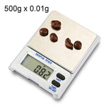 M-18 500g x 0.01g High Accuracy Digital Electronic Jewelry Scale Balance Device with 1.5 inch LCD Screen, 500g/0.01g