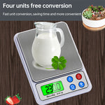 MH-555 6Kg x 0.1g High Accuracy Digital Electronic Portable Kitchen Scale Balance Device with 2.2 inch LCD Screen, 6000g/0.1g