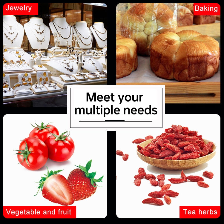 MH-555 6Kg x 0.1g High Accuracy Digital Electronic Portable Kitchen Scale Balance Device with 2.2 inch LCD Screen, 6000g/0.1g