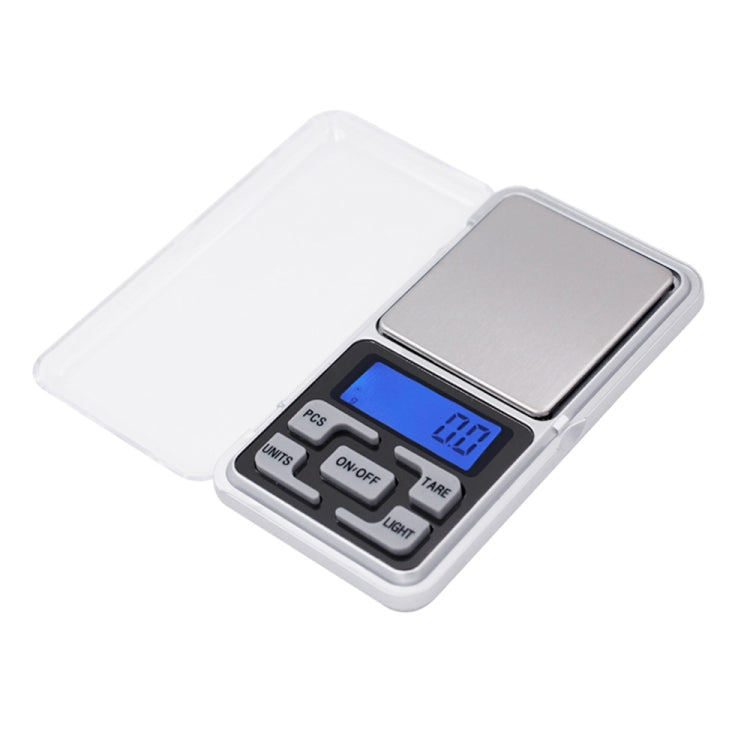 MH-100 500g x 0.1g High Accuracy Digital Electronic Portable Mini Pocket Scale Mobile Phone Weighing Scale Balance Device with 1.6 inch LCD Screen, 500g/0.1g