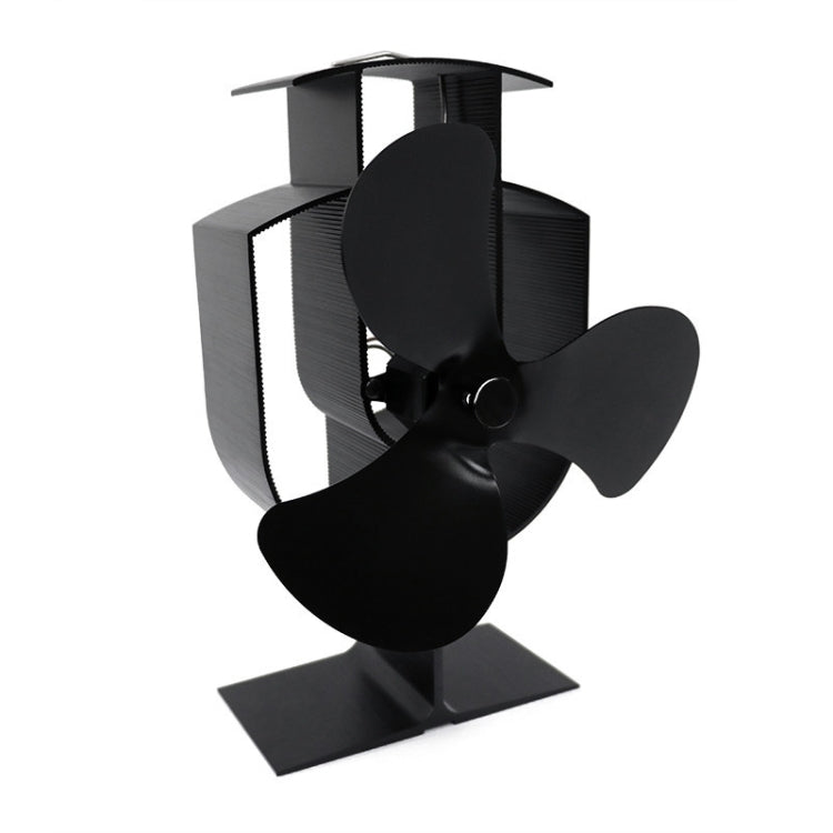 YL401 3-Blade High Temperature Metal Heat Powered Fireplace Stove Fan, YL401 (Silver), YL401 (White), YL401 (Black), YL401 (Bronze), YL401 (Gold)
