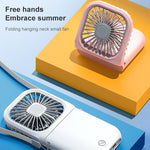 F20 Galvanisierter Handventilator Tragbarer Desktop Faltbarer Mute USB-Halsventilator, F20 (Pink), F20 (Grün), F20 (Blau), F20 (Weiß)