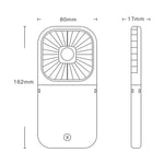 F20 Electroplating Handheld Fan Portable Desktop Folding Mute USB Hanging Neck Fan, F20 (Green), F20 (Blue), F20 (White), F20 (Pink)