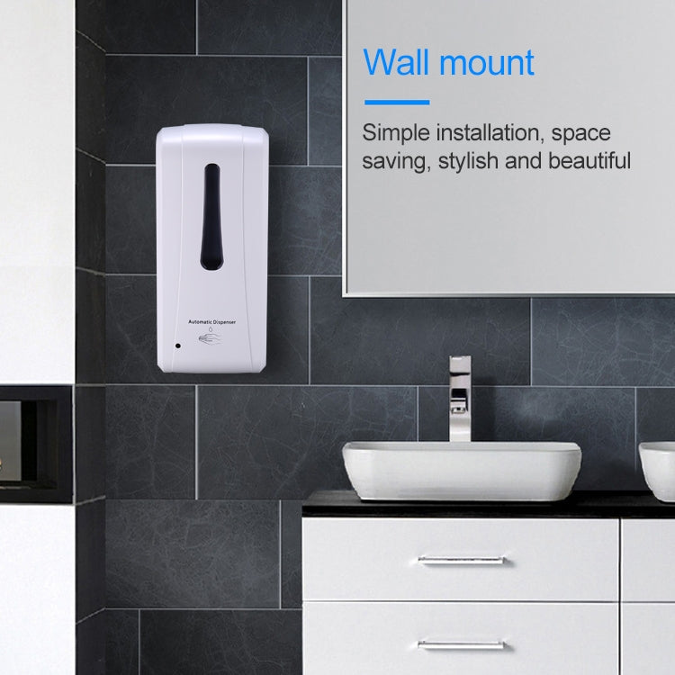 N2001 1000ml Wall-mounted Drip Induction Hand Sanitizer Soap Dispenser with Safety Lock, Soap Dispenser