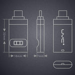 مصباح تعقيم محمول للغاية بمنفذ Type-C / USB-C، معقم UV للهواتف الذكية، Type-C