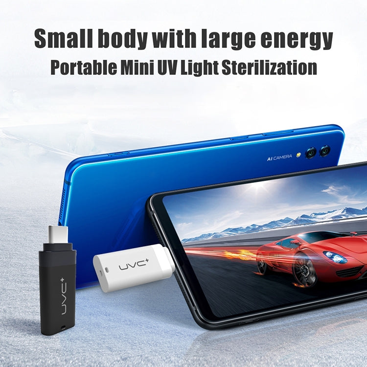 8 Pin Ultra Portable Germicidal Lights Smartphone UV Sanitizer, 8 Pin