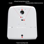 K9 Handsfree Non-contact Body Light-sensitive Distance Sensor Thermometer + 1000ml Automatic Non-contact Liquid Soap Dispenser, K9