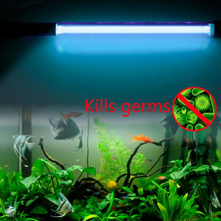 220V 9W UV Ultraviolet Algae Disinfection Fish Tank Lamp, EU Plug, 9W EU Plug