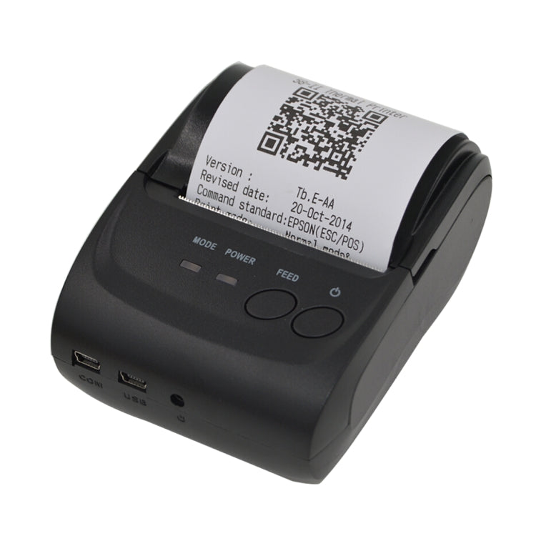 POS-5802 Thermal Line Bluetooth Receipt Printer(Black), POS-5802