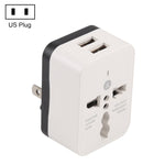محول شاحن سفر بقابس مزدوج USB WN-2018، قابس الولايات المتحدة