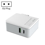 شاحن سفر سريع قابل للطي LDNIO A4403C 30W PD + Auto-id مع كابل USB-C / Type-C بطول 1 متر، قابس AU، مع كابل Type-C، 30W مع كابل Type-C