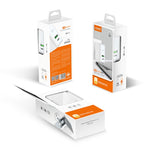 شاحن سفر سريع قابل للطي LDNIO A4403C 30W PD + Auto-id مع كابل Micro USB بطول 1 متر، قابس EU، مع كابل Micro USB