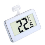 Mini Refrigerator Thermometer Digital LCD Display Freezer Temperature Meter with Hook, Refrigerator Thermometer