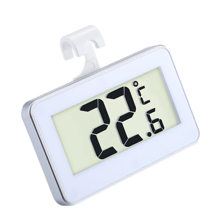 Mini Refrigerator Thermometer Digital LCD Display Freezer Temperature Meter with Hook, Refrigerator Thermometer
